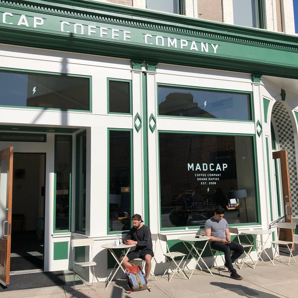 Photo taken at Madcap Coffee by A.J S. on 5/4/2019
