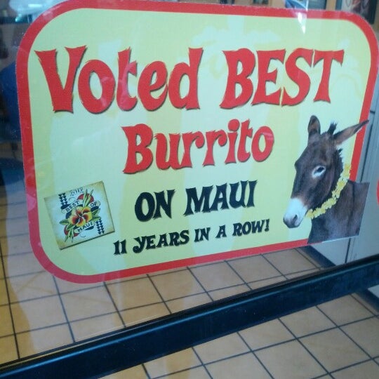 Photo taken at Maui Tacos by Mike C. on 12/12/2012