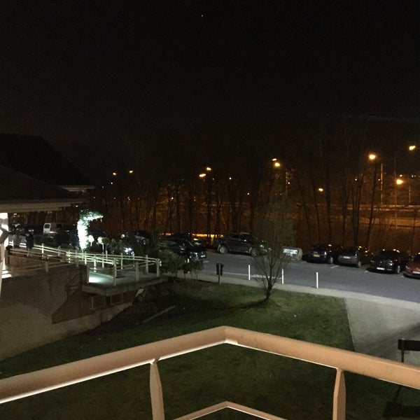 Photo taken at Van der Valk Hotel Charleroi Airport by Alex S. on 3/14/2016