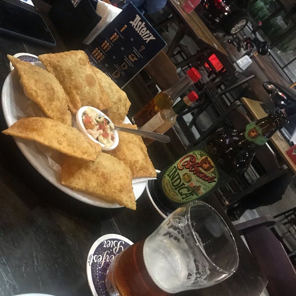 Photo taken at Cervejaria Asterix by Canan A. on 10/29/2019