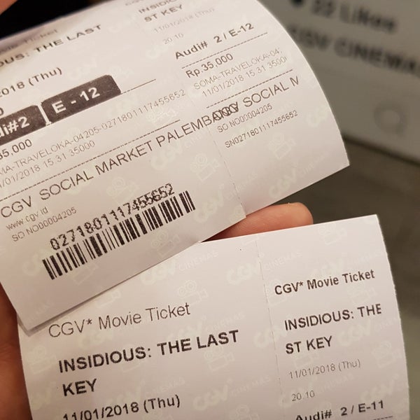 Cgv Cinemas Palembang Sumatera Selatan