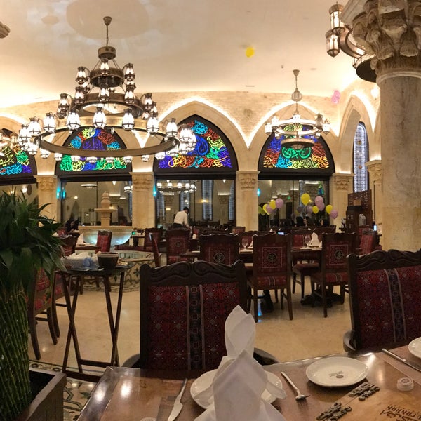 Das Foto wurde bei Ard Canaan Restaurant von Abdulrahman A. am 4/1/2017 aufgenommen