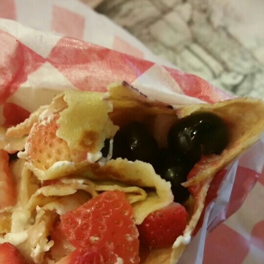 Photo taken at Full of Crepe by Holly R. on 2/20/2016