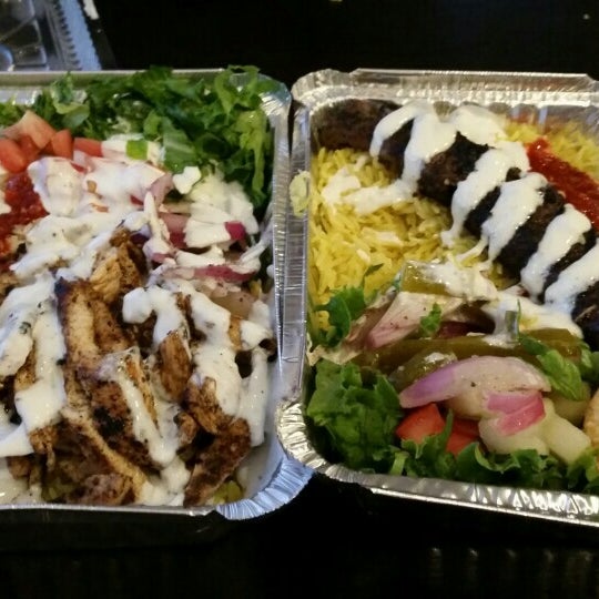 Photo taken at The Halal Bros by Tulip O. on 8/6/2015
