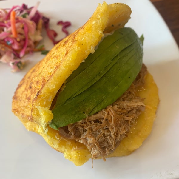 Photo taken at Pica Pica Arepa Kitchen by Sasi R. on 1/22/2020