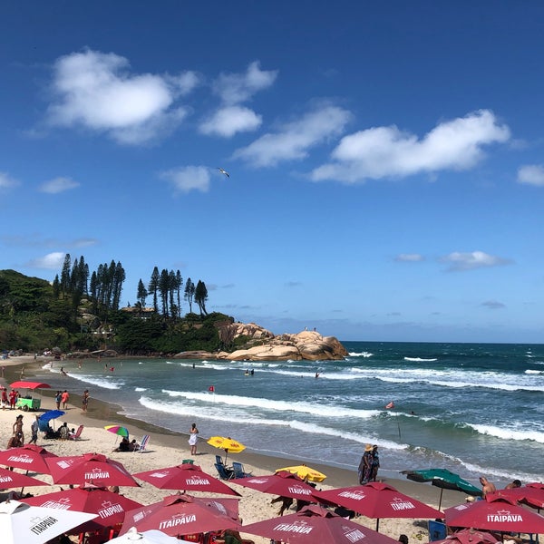 Photo taken at Praia da Joaquina by Felipe A. on 3/25/2019