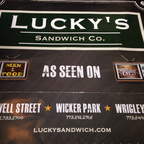 5/17/2014에 Kuran M.님이 Lucky&#39;s Sandwich Company에서 찍은 사진