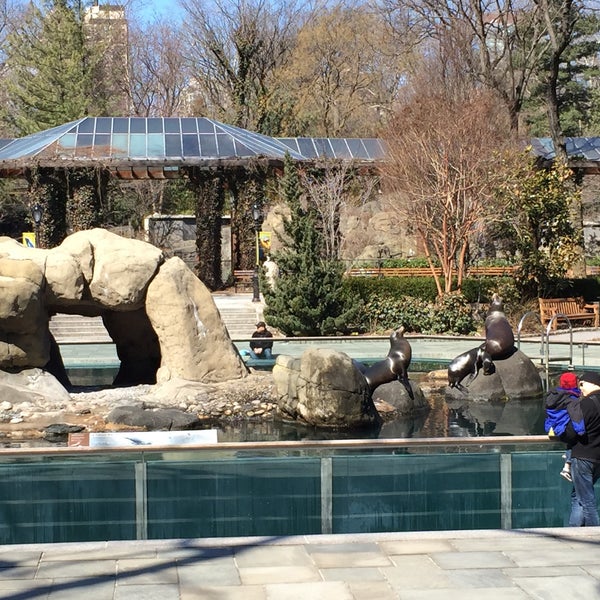 Photo taken at Central Park Zoo by Brent U. on 3/22/2015
