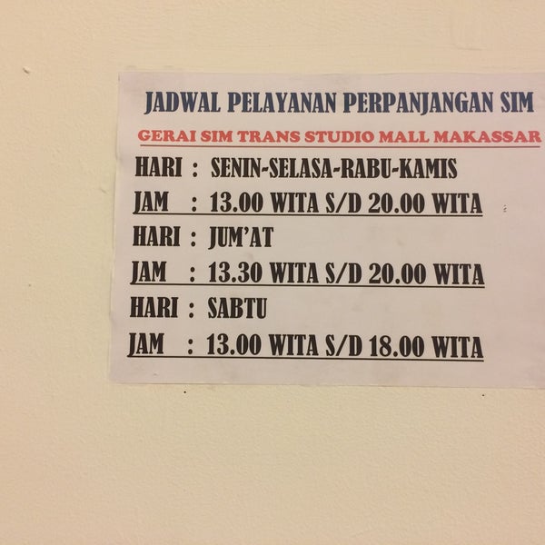 Gerai Sim Tsm Makassar Sulawesi Selatan