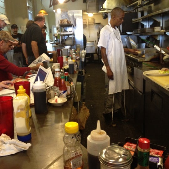 Photo taken at Slim Goodies Diner by T Q. on 11/16/2012