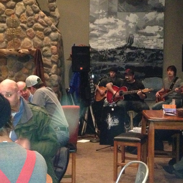 Photo taken at Crow Peak Brewing Company by Michelle @. on 2/23/2013