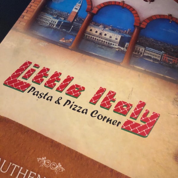Das Foto wurde bei Little Italy (Pasta &amp; Pizza Corner) von Seng Hoong am 11/5/2018 aufgenommen