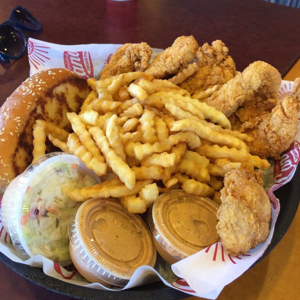 Photo taken at Raising Cane&#39;s Chicken Fingers by Ron A. on 3/15/2015