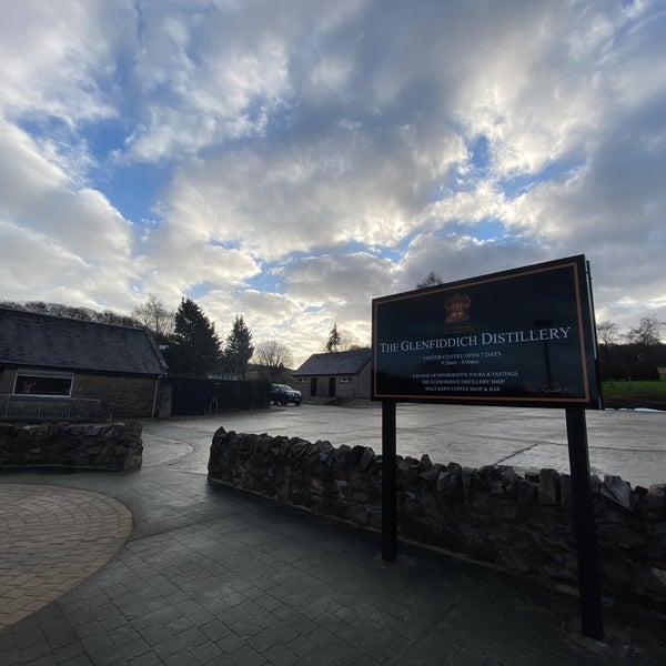 Photo taken at Glenfiddich Distillery by Bernard C. on 2/4/2020