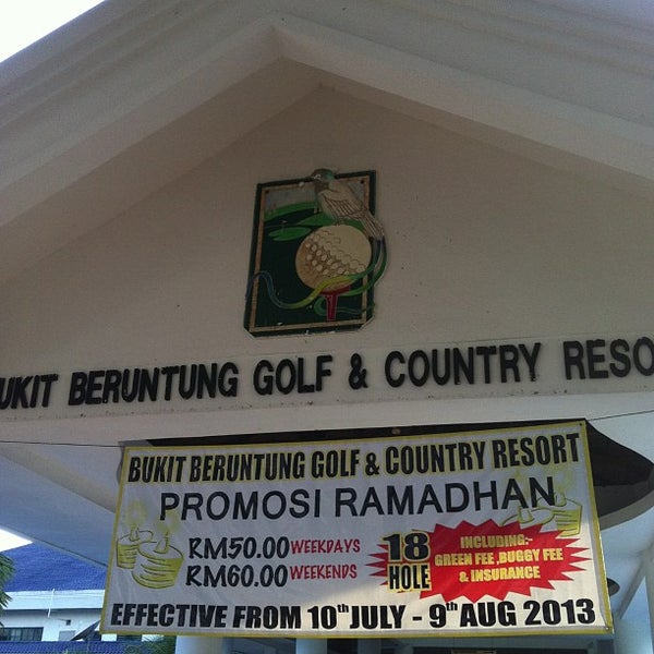 Beruntung resort bukit golf Bukit Beruntung