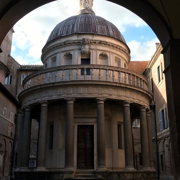 Tempietto Del Bramante Trastevere Roma Lazio