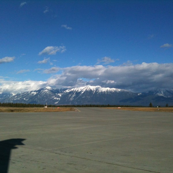 Photo taken at Cranbrook/Canadian Rockies International Airport (YXC) by Dan C. on 11/15/2013