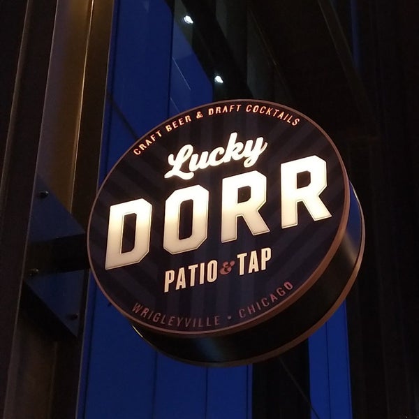 Photo taken at Lucky Dorr Patio &amp; Tap by Mike O. on 8/16/2019