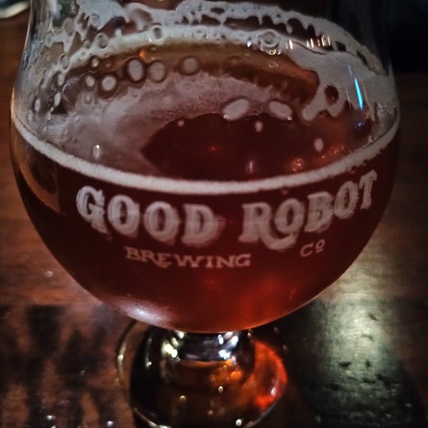 Photo taken at Good Robot Brewing Company by Mike O. on 10/4/2019