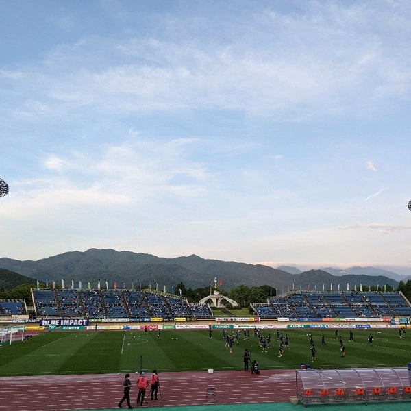 Photos At Ndソフトスタジアム山形 メインスタンド Soccer Stadium In 天童市