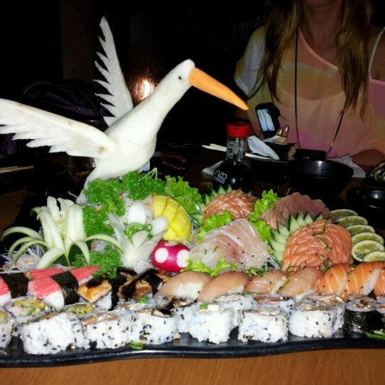Photo taken at Kenzo Sushi Lounge by Roberta B. on 9/26/2012