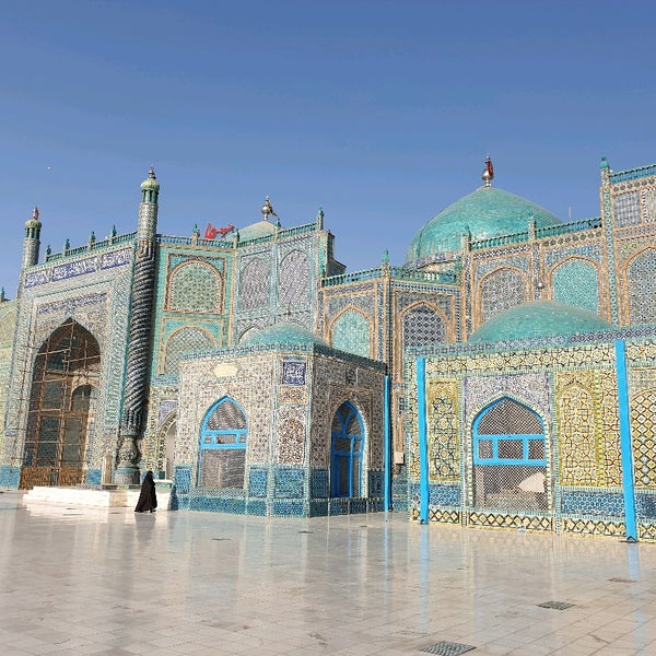 Photos at Shrine of Hazrat Ali (the Blue Mosque) - مزار شریف, ولایت بلخ