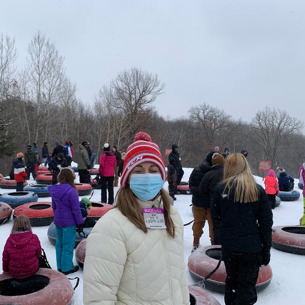 Buck Hill Tubing Ski Trail in Burnsville
