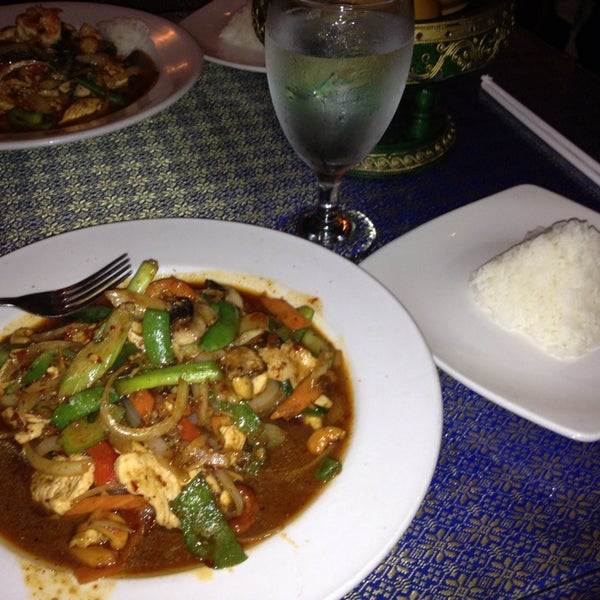 Photo taken at Thai Thani Restaurant by Keri M. on 2/26/2014