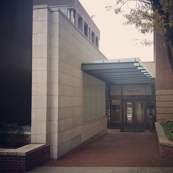 Vance Hall College Administrative Building in University City