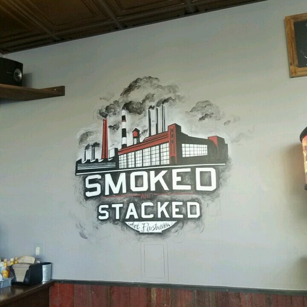 Photo taken at Smoked &amp; Stacked by William R. on 10/28/2016