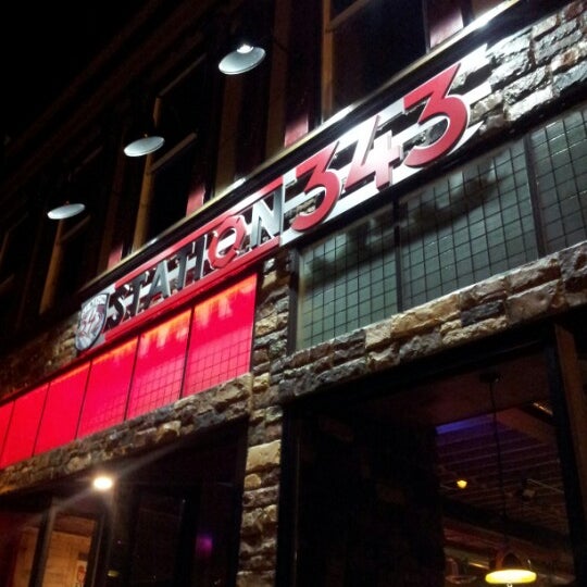 Photo taken at Station 343 Firehouse Restaurant by Tyler P. on 1/19/2013