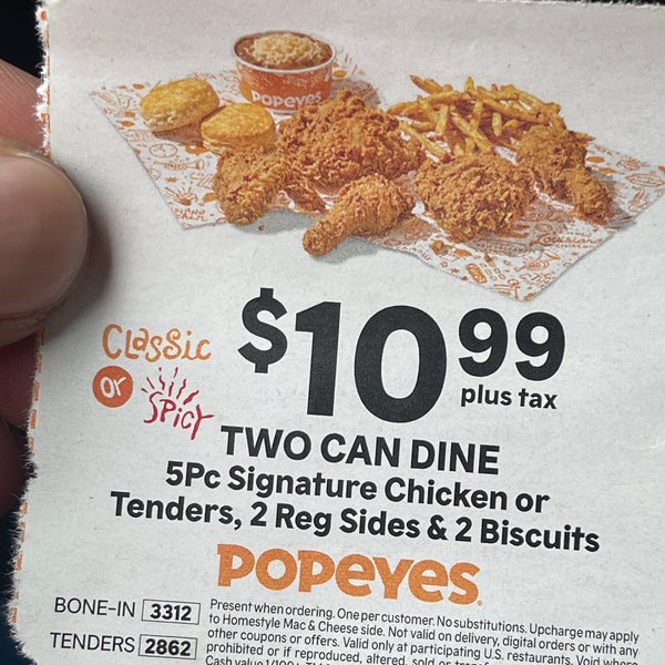 Popeyes Coupons 2025 Printable Kori Juline Popeyes Coupons 2025 Printable Kori Juline