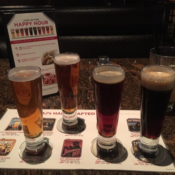 Get a beer flight. I had the Pale Ale, IPA, Brown, and Stout. While they were all good, I would highly recommend the brown ale.