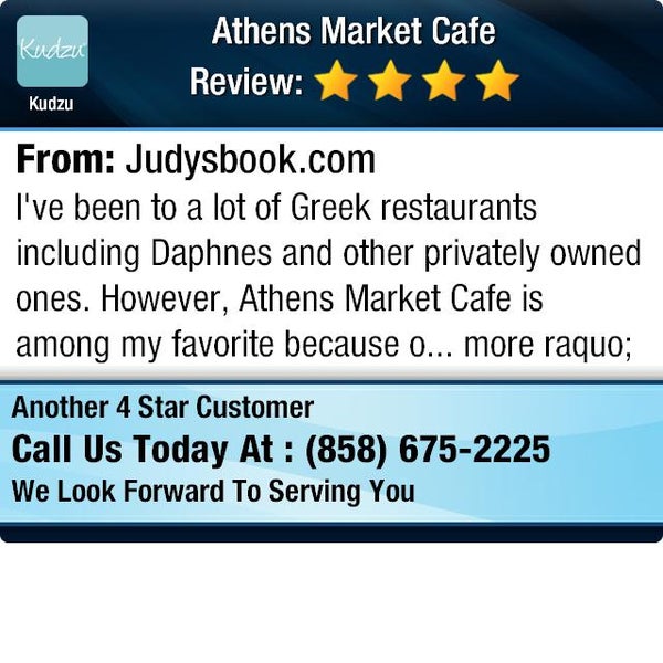 Photo taken at Athens Market Cafe by Nick A. on 5/17/2014