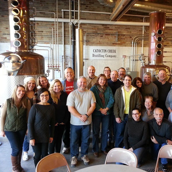 11/15/2014 tarihinde Scott H.ziyaretçi tarafından Catoctin Creek Distilling Company'de çekilen fotoğraf