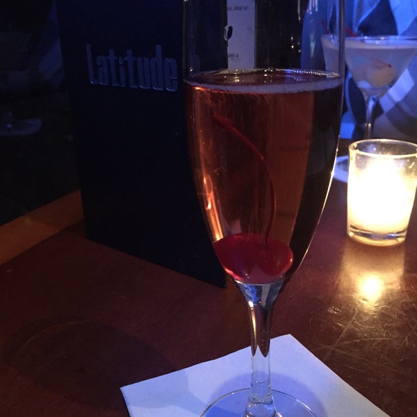 Photo taken at Latitude Bar &amp; Lounge by Cece on 2/20/2015