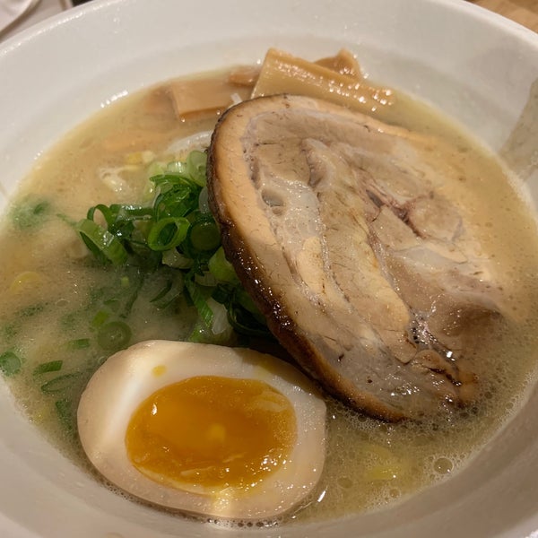 I had the shio ramen, considering the price it was a small portion, but yet very tasty.