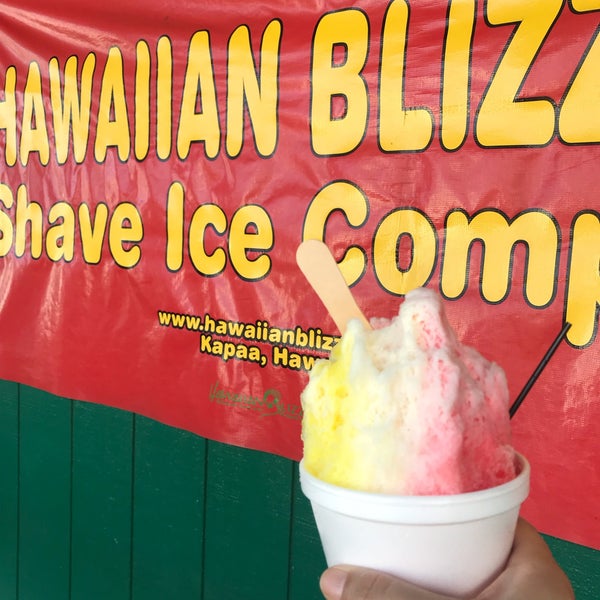Hawaiian Blizzard Shave Ice Co Kapa‘a, HI