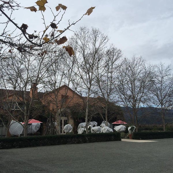 Photo taken at Swanson Vineyards &amp; Tasting Room by Andrew A. on 12/27/2015