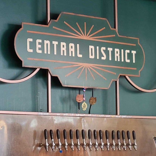 Photo taken at Central District Brewing by Michael K. on 7/22/2022