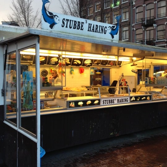 Stubbe's Haring Food Truck in Amsterdam