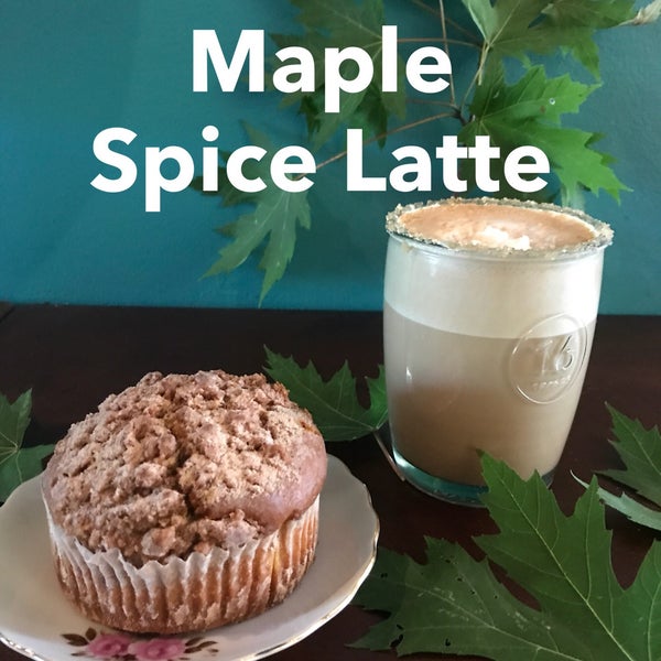 Our new fall lineup is here start with a Maple Spice Latte!