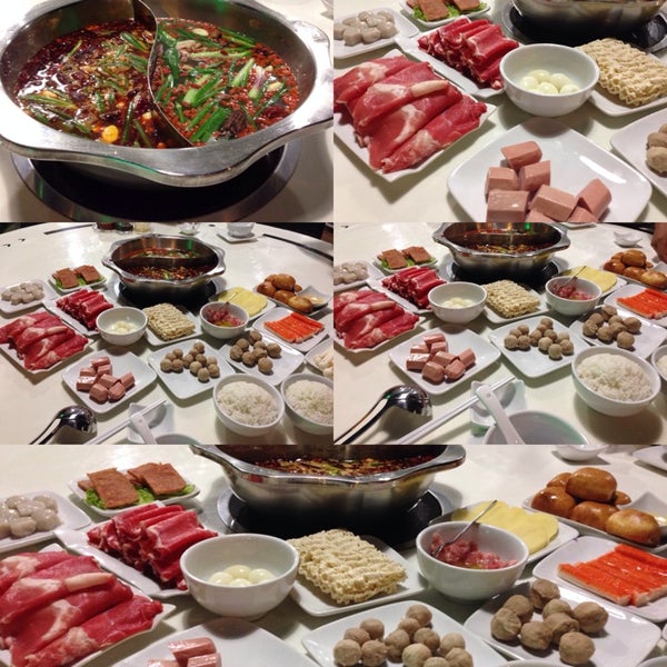 Снимок сделан в (小肥羊槟城火锅城) Xiao Fei Yang (PG) Steamboat Restaurant пользователем Jesslyn G. 1/18/2014