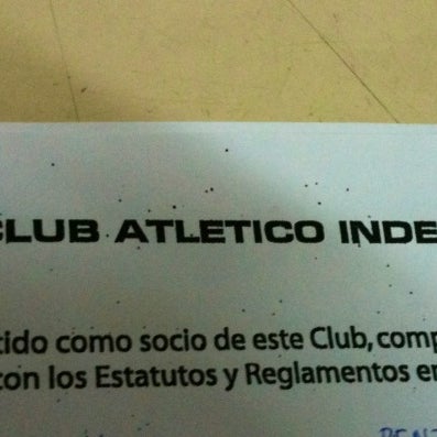 Fotos en Club Atlético Independiente - Sede Boyacá - Club deportivo en  Flores