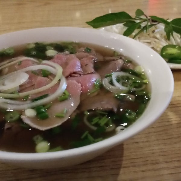 Tho pho is great, I had the number 4