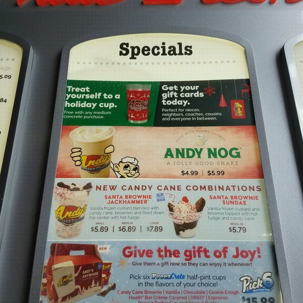Photos at Andy's Frozen Custard - Jonesboro, AR