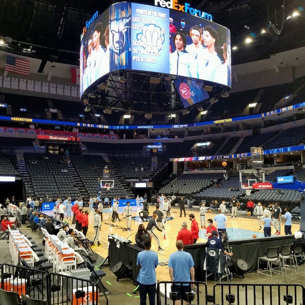 12/20/2020 tarihinde Tracy W.ziyaretçi tarafından FedExForum'de çekilen fotoğraf