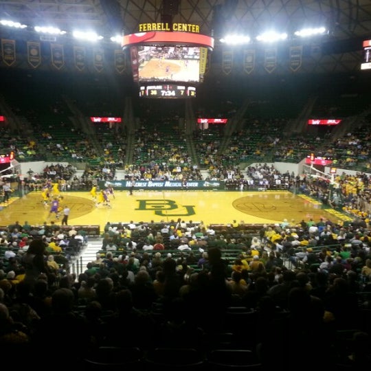 Photo taken at Ferrell Center by Jeremy C. on 1/19/2013