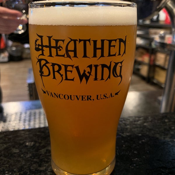 Photo taken at Heathen Brewing Feral Public House by Adam S. on 9/18/2019