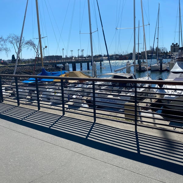 Photo taken at Jack London Square by Becky M. on 2/21/2021